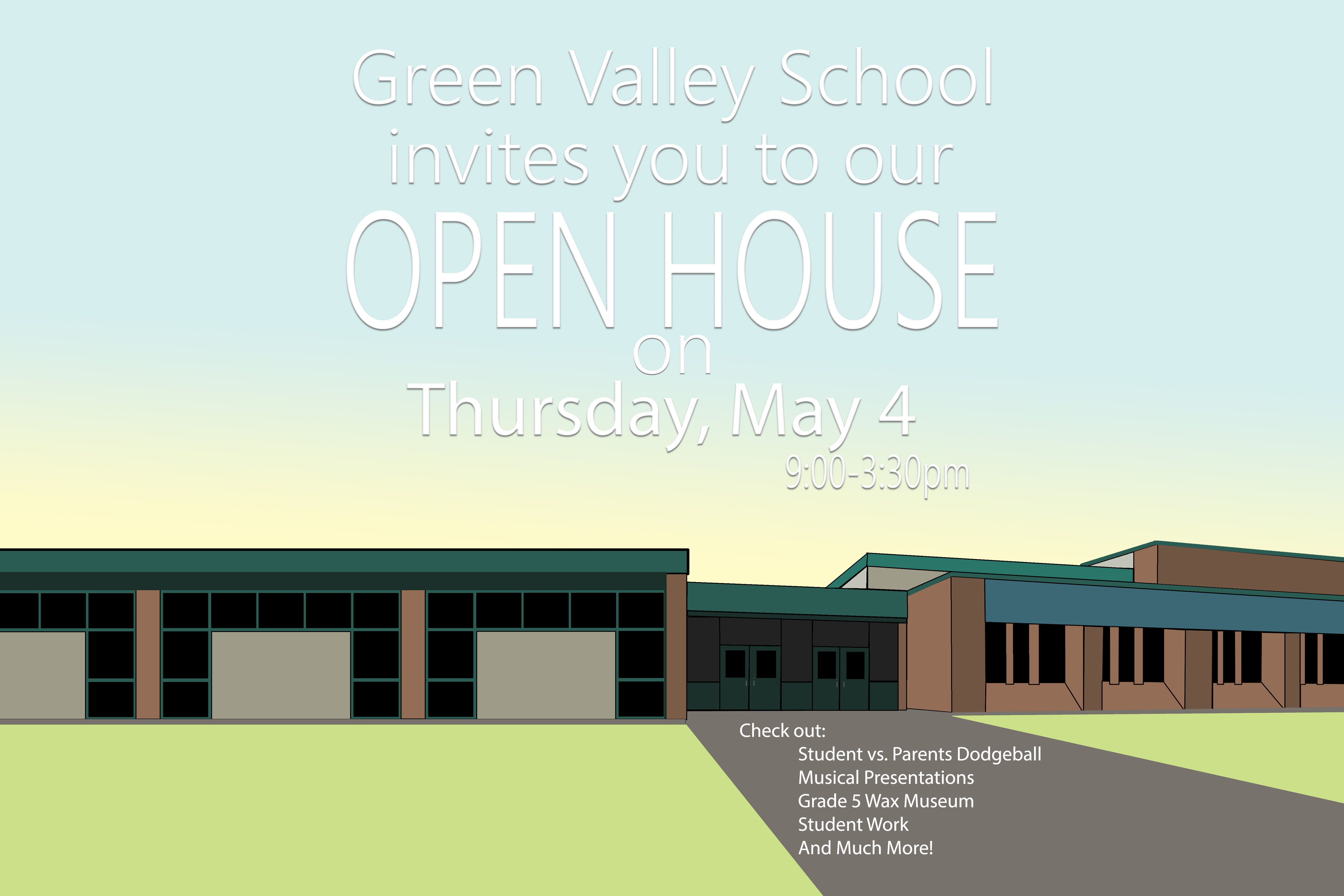 Invitation to attend open house